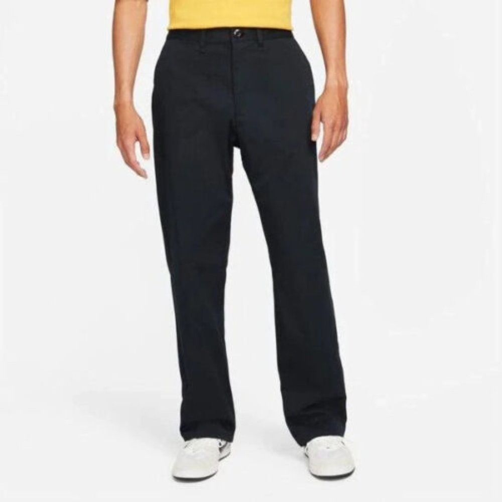 New w/ Tags! Nike SB FTM Chino Skate Pants Sizes 32  Loose Fit Black 937989-010